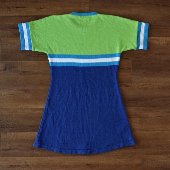 dELiA*s Green and Blue Mini Dress - Picture 3 of 9